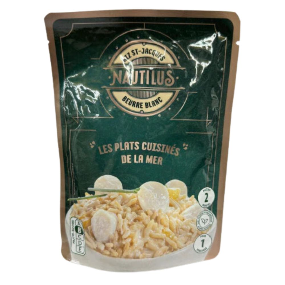 Cooked Rice with Scallops