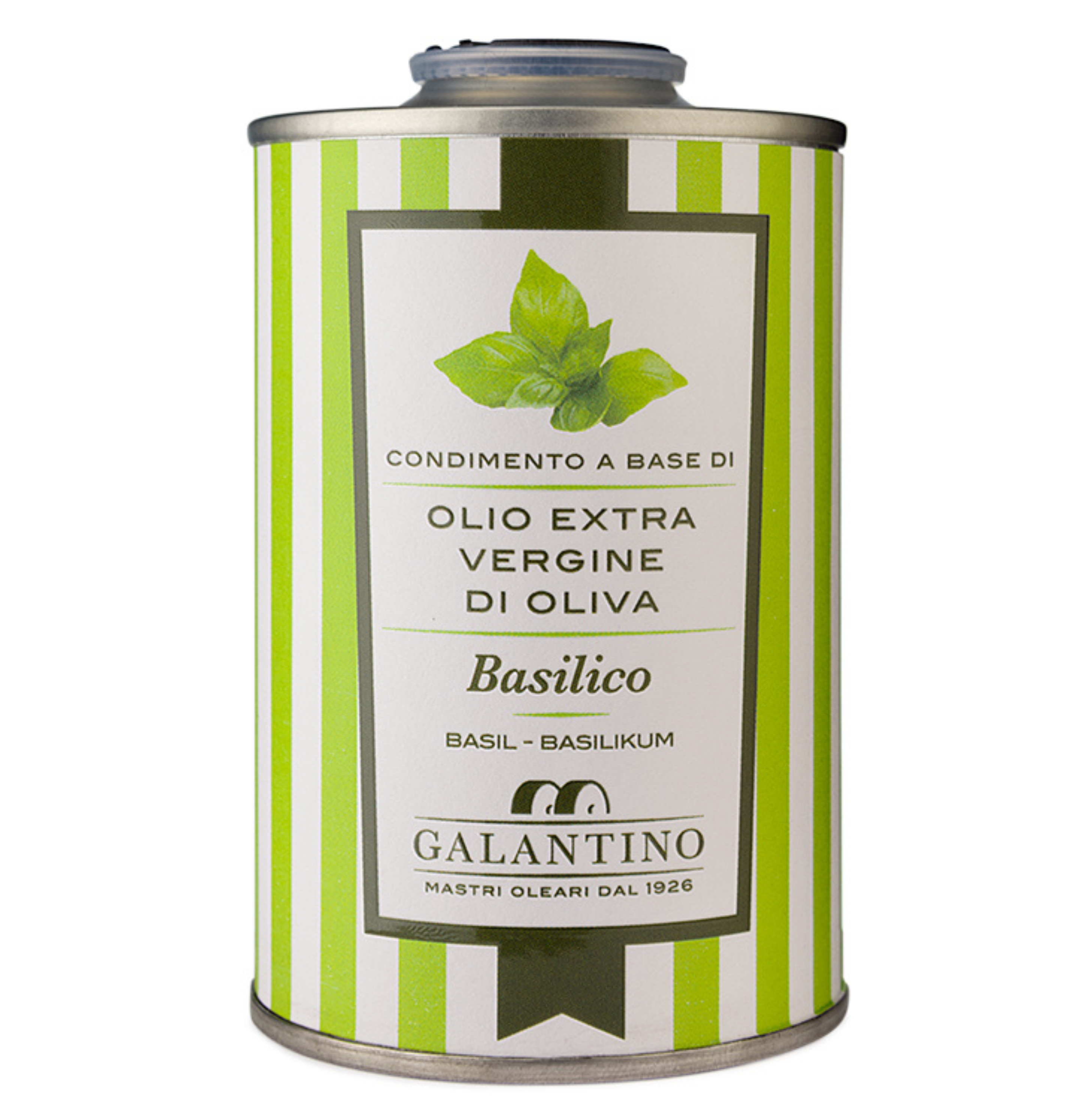 Infused Oil Tin Basil Joy Foods